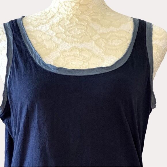 Boden Tank Top & Shrug Jersey Knit Twin Set Blue S bv - Picture 4 of 9